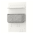 SKÅDIS Pegboard combination, white, 36x56 cm