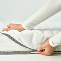 JÄTTETRÖTT Pocket spring mattress for cot, white, 70x140x11 cm