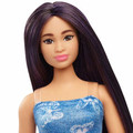 Barbie Fashionistas Doll #231 in Denim Butterfly Dress HYT89 3+