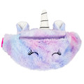 Starpak Plush Waist Bag Fanny Pack Unicorn, purple