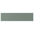 NICKEBO Drawer front, matt grey-green, 80x20 cm