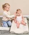 Luma Baby Brush & Comb Set Speckles Mint