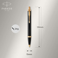 Parker Gift Set IM Black GT - Fountain Pen & Ballpoint Pen
