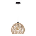 Pendant Lamp Goldlux Otis E27, bamboo