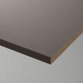 KOMPLEMENT Shelf, dark grey, 75x58 cm