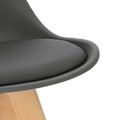 Dining Chair Norden Cross PP, dark grey