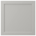 LERHYTTAN Door, light grey, 60x60 cm