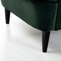 STRANDMON Wing chair, Djuparp dark green