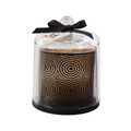 Scented Candle in a Glass Shade Ambre