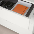 GALANT Storage combination with drawers, white, 160x160 cm
