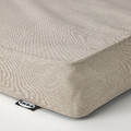VANNAREID Mattress, pocket springs, firm/beige, 80x200 cm