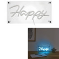 Neon LED Lamp Happy