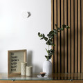 Set of 2 Wall Lamps Hexagonal 8.5x7.5cm, battery-powered