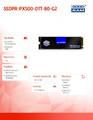 Goodram SSD PX500-G2 1TB M.2 PCIe 3x4 NVMe 2280