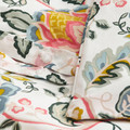 DAGGSALVIA Duvet cover and 2 pillowcases, multicolour/floral pattern, 200x200/50x60 cm