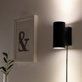 NYMÅNE Wall up/downlighter, wired-in, anthracite