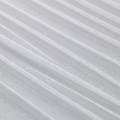 HILDRUN Sheer curtains, 1 pair, white, dotted, 145x300 cm