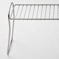 VÄLVÅRDAD Dish drying shelf, stainless steel, 13x32 cm