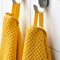GULVIAL Washcloth, yellow, 30x30 cm