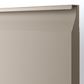 UPPLÖV Front for dishwasher, matt dark beige, 45x80 cm