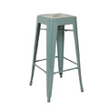 GoodHome Bar Stool Branza, dark green