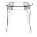 Table Ghost 80cm, transparent