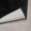 BACKMÅRA Bath mat, black, 50x80 cm