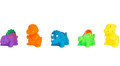 Lena Bath Toy Dino Friends 1pc, assorted colours, 12m+