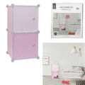 Modular Storage Solution for Children's Room Cubes 2, pink