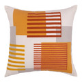 Cushion GoodHome Chirico 45 x 45 cm, terracota