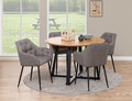 Dining Chair Brooke, light grey