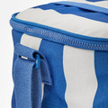 PILLERSTARR Cooling bag, patterned/blue, 38x22x26 cm