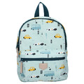 Kidzroom Backpack Mini Auto blue