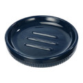 Sepio Soap Dish Athens, dark blue