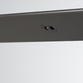 ÖVERSIDAN LED wardrobe lighting strp w sensor, dimmable dark grey, 71 cm