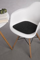 Felt Chair Cushiondark grey