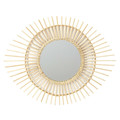 Decorative Mirror Milos, rattan