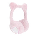 Plush Earmuffs Heart, pink