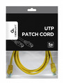 Gembird CAT5e UTP Patch Cord, yellow, 1.5m