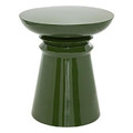 Side Table Jaya, metal, green