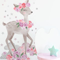 Wall Sticker Set 53x91cm - Roe Pink