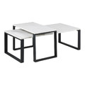 Set of Coffee Tables Nest Tables Katrine, white