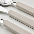 UPPHÖJD 16-piece cutlery set, beige
