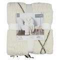 Sherpa Blanket, Natural