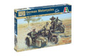 Italeri Model Kit WWII German Motorcycles 1:72 14+
