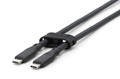 DIGITUS USB silicone cable, USB 5Gbps, 2m, black