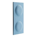 Decorative Wall Panel 30 x 15 cm, felt, blue block