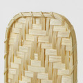 KALKKÄRR Decoration set of 3, bamboo/pine