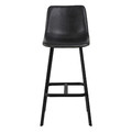 Bar Stool Oregon PU, black