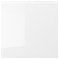 VOXTORP Door, high-gloss white, 60x60 cm